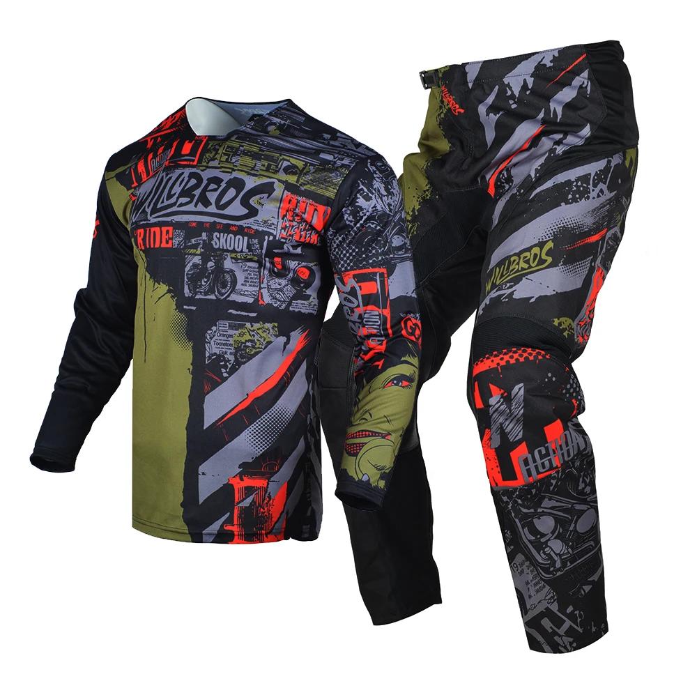 Youth Gear Set Motocross Jersey Pants MX Combo Motorcycle Kids Outfit BMX MX Dirt Bike Ŭ ε Ű Ʈ